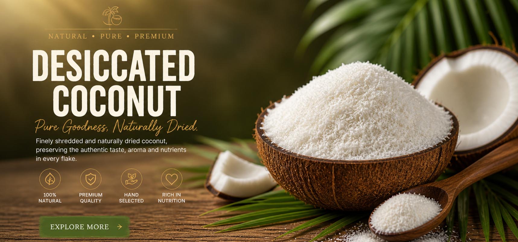 Desiccated Coconut